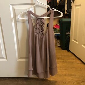 Blouse with back detail